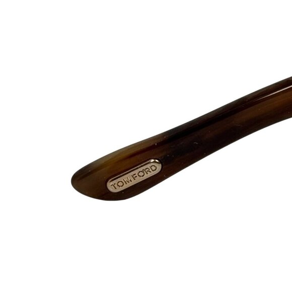 Tom Ford Elisabeth TF27 Sunglasses 62/17-125 Oval Brown Tortoise Gold Unisex - Picture 7 of 14